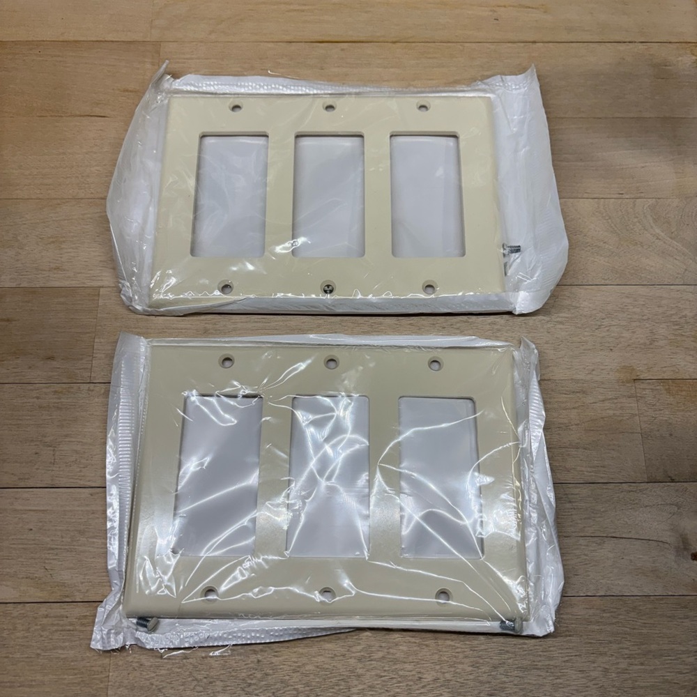 Almond Color Switch Covers Set - Picture 4 of 6